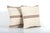 Striped Hemp Kilim Pillow Cover - A Pair Elevate your home decor with these exquisite 16" x 16" pillow covers crafted from...