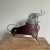 Mid-Century Murano Glass Sculptural Bull in Shades of Purple For Sale - Image 4 of 11