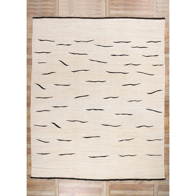 Vintage Turkish Kilim Rug - 11'03 X 13'10 For Sale - Image 9 of 9