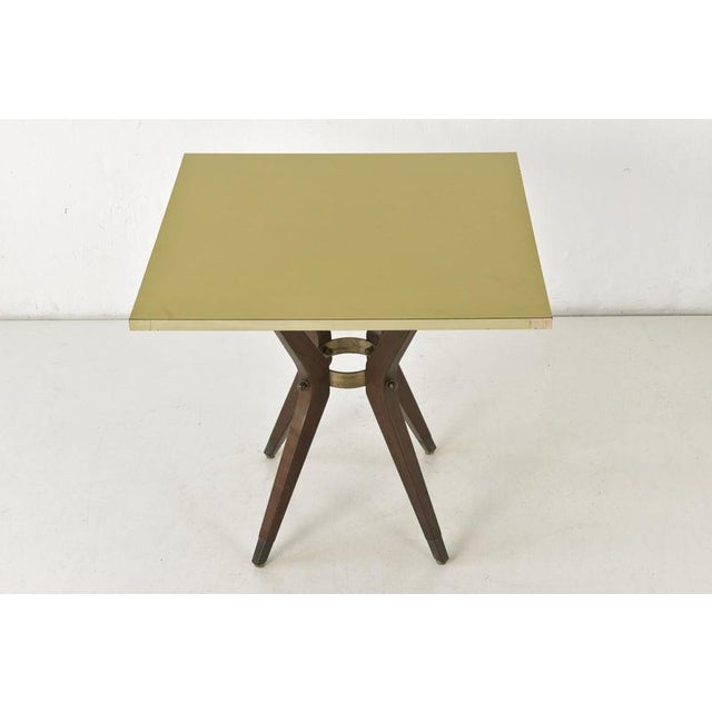 Jean Prouvé Dining Table in Formica by Jean Prouvé, Germany, 1955 For Sale - Image 4 of 13