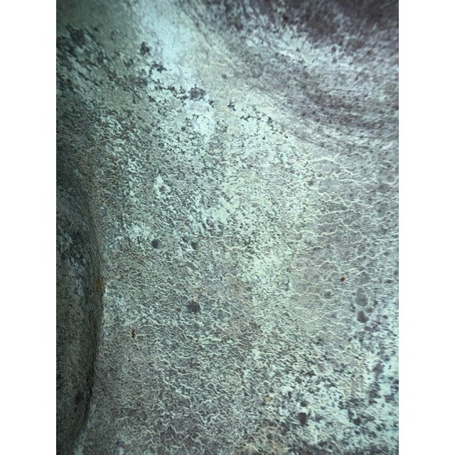Bronze Archaistic Chinese Ram Zun Applied and Natural Patina Pre 1930 Post 1900 For Sale - Image 8 of 11