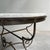 Hollywood Regency Scrolled Steel and Marble Round Dining Table For Sale - Image 11 of 11