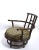Swivel Bamboo Lounge Chairs - a Pair For Sale In New York - Image 6 of 11