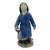 1960s Royal Copenhagen Porcelain Figurine “Boy With Umbrella” For Sale