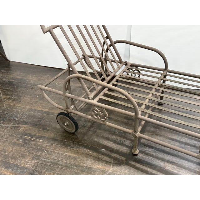 Terra Furniture Renaissance Outdoor Chaise For Sale - Image 9 of 12