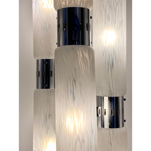 Murano Glass Floor Lamp by Aldo Nason for Mazzega For Sale - Image 15 of 18