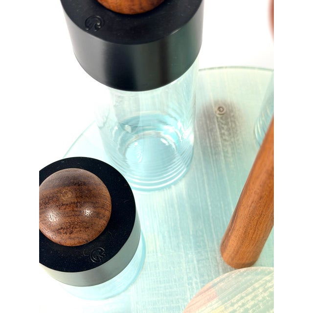 Appetizer Tray and Condiment Set by Ennio Pasini for Rede Guzzini, 1980s, Set of 2 For Sale - Image 10 of 18