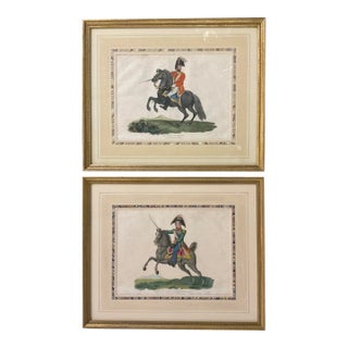 Richard Evans (English 1784-1871) Antique, Historical Hand-Colored Prints Published 1816. For Sale