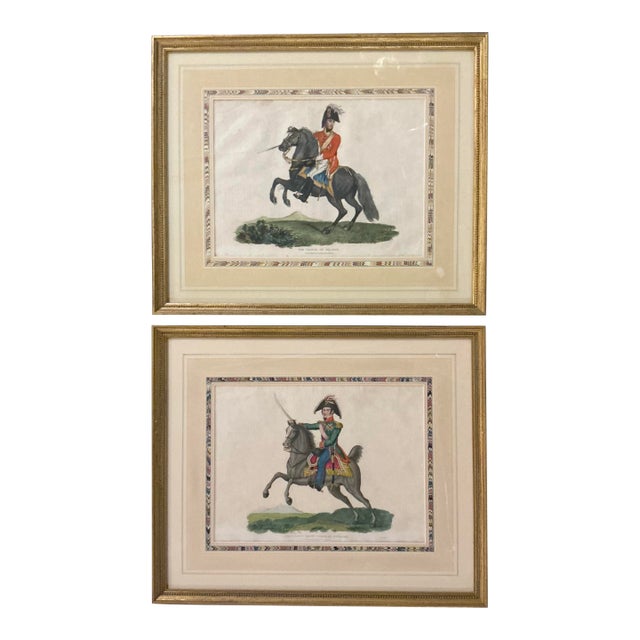 Richard Evans (English 1784-1871) Antique, Historical Hand-Colored Prints Published 1816. For Sale