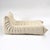 Mid-Century Modern Ligne Roset Togo Chaise Lounge in Cream Bouclé For Sale - Image 3 of 11
