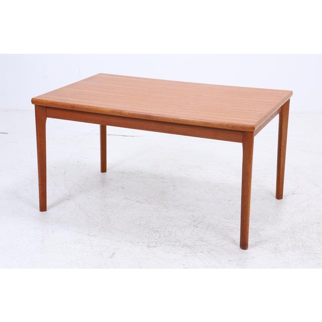 Vintage Teak Dining Table by Henning Kjaernulf for Vejle Möbelfabrik, 1960s For Sale - Image 4 of 13