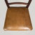 Vintage Italian Chairs in Wood and Brown Leather, 1930s, Set of 4 For Sale - Image 15 of 18