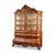 Display cabinet, Baroque, Netherlands, circa 1760; walnut and burl walnut on an oak base; upper section can be...