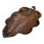Vintage Italian Patinated Copper Leaf Bowl For Sale