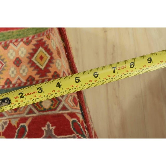 Khorjin Runner 2’8” X 9’4” Multicolor Wool Tribal Hand-Knotted Oriental Rug For Sale - Image 11 of 13