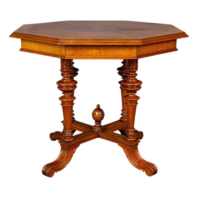 Antique Wilhelminian Style Coffee Table For Sale
