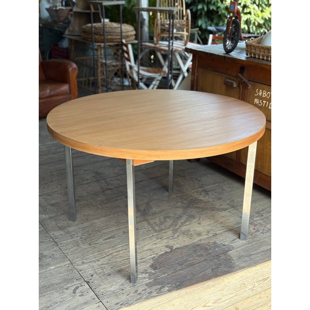 Extendable Teak Table by Pierre Guariche for Minvielle, 1970s For Sale - Image 16 of 16