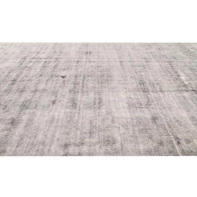 Textile Early 20th Century Distressed Antique Persian Kerman Wool Rug For Sale - Image 7 of 12