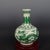 Chinese Vintage Ceramic Vase,Ming Dynasty Xuande Marked Green Color Porcelain Tianqiu Vase Hand Painted Dragon Pattern For Sale - Image 4 of 7