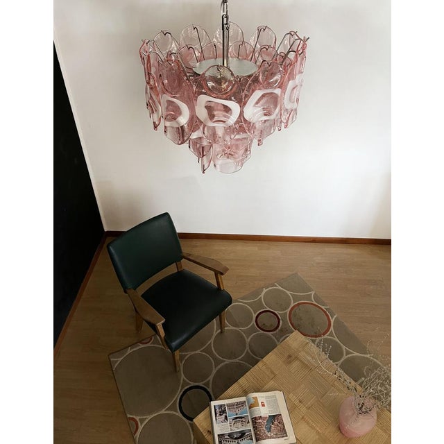 Vintage Italian Murano Chandelier, 1990s For Sale - Image 13 of 16