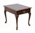 Queen Anne Pennsylvania House Solid Cherry Traditional Queen Anne Style 21" Accent End Table 11-1114 For Sale - Image 3 of 13