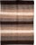 Brown Striped Modern Gabbeh Handmade Wool Rug For Sale