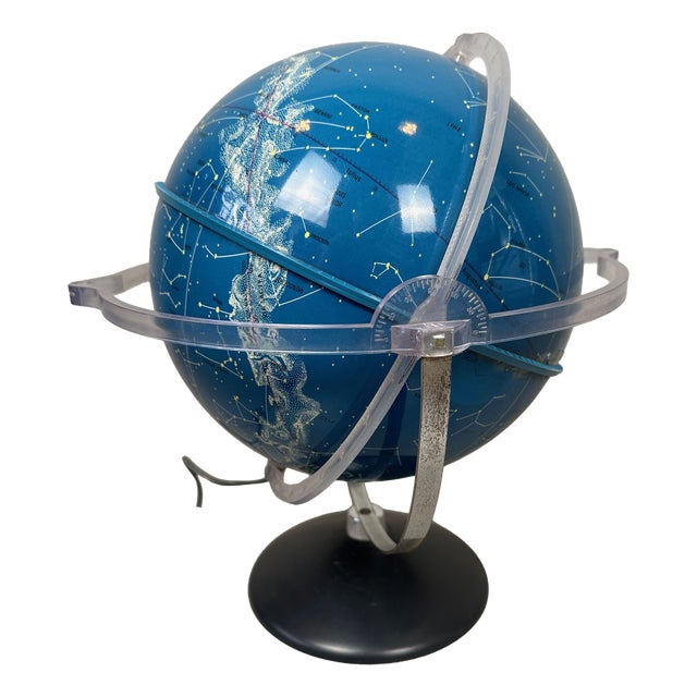 Vintage Hemelglobe in Plastic from Alpha, 1960s For Sale