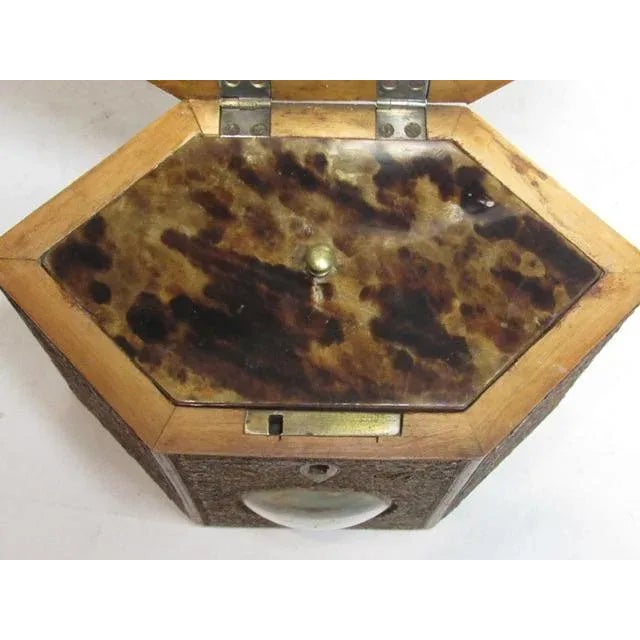 George III Rolled Paper Tea Caddy For Sale - Image 10 of 11