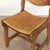 Oak and Woven Dining Chairs in the Style of Guillerme & Chambron, Set of 4 For Sale - Image 10 of 12
