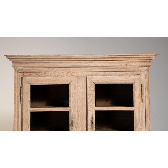 Oak Provençal Vitrine, French Rustic Design, France, Circa 1880 For Sale - Image 10 of 18
