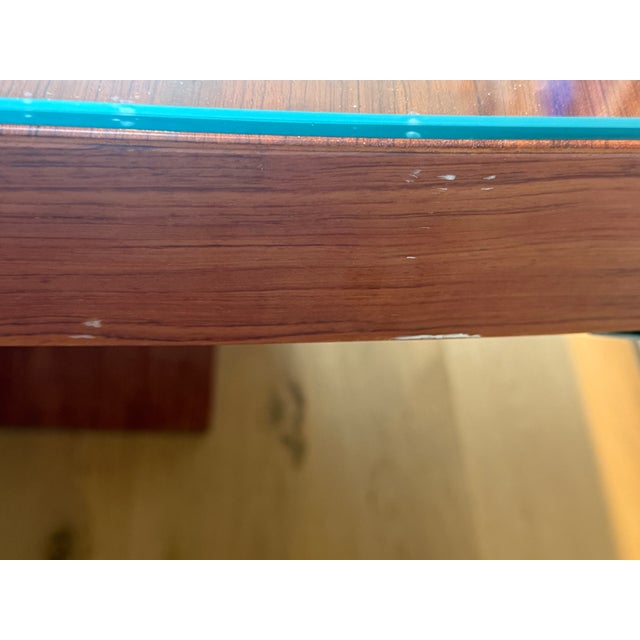 Late 20th Century Postmodern Dining Table Attr. P. Costantini (With Leaves) For Sale - Image 12 of 12