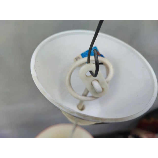 Vintage Danish Chandelier, 1970s For Sale - Image 6 of 10