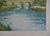 1930s Manuel Robbe, Landscape with River and Bridge, Circa 1930 For Sale - Image 5 of 7
