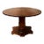 1930s American Deco Pedestal Table For Sale