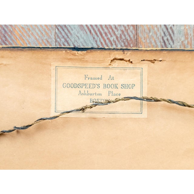 20th Century Colored Aquatint Etching of St. Mark's Square Venice, Signed For Sale - Image 14 of 14