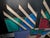 Extra large abstract mixed media painting, signed "James Morgan" in the lower left. Framed, 76" x 50" overall. A bold...