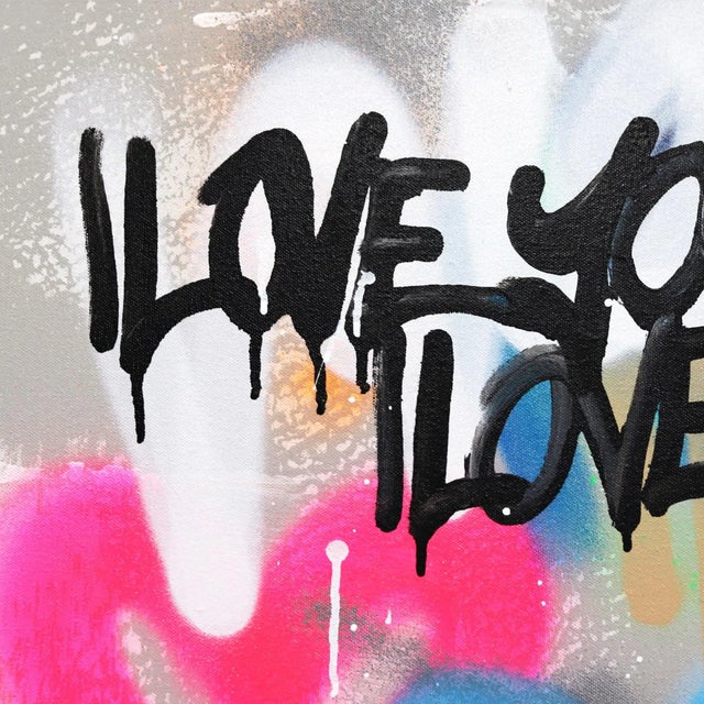 Los Angeles artist Amber Goldhammer paints dramatic abstract compositions in acrylic on canvas featuring energetic...