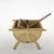 Rustic Wooden Washing Mashine or Planter, 1900s For Sale - Image 3 of 13