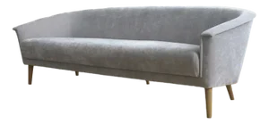 Vintage Sofa with Curved Lines, 1950