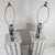 Metal 1980's Pair of Acrylic and Chrome Table Lamps For Sale - Image 7 of 10