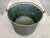 19th Century French Country Copper Cauldron With Verdigris Interior For Sale - Image 4 of 9