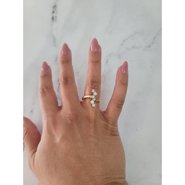 ♥ Product Summary ♥ Main Stone: Diamond Approx. Diamond Carat Weight: .75cttw Diamond Cut: Round Band Material: 14k Yellow...