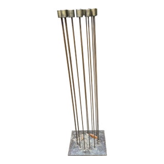 Modern 13 Rod Bronze Sonambient Sculpture by Val Bertoia For Sale