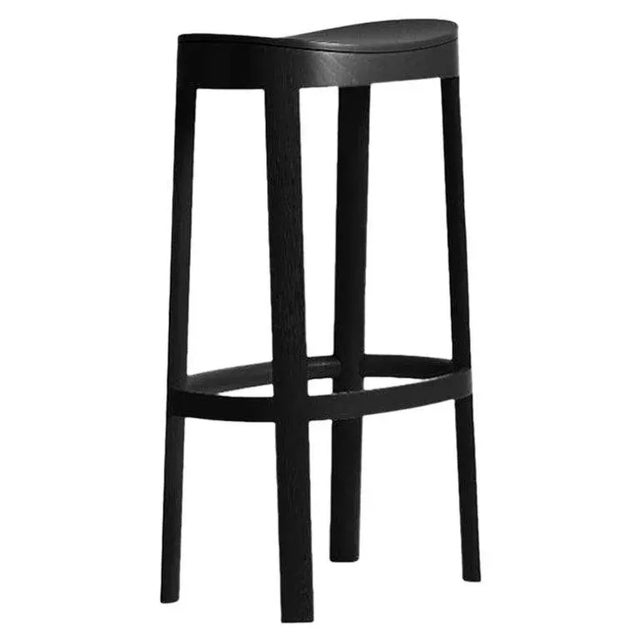 Not Yet Made - Made To Order Tall Lammi Bar Stool in Black by Made by Choice For Sale - Image 5 of 5
