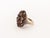 Victorian Gold, Silver, and Garnet Cluster Ring For Sale - Image 4 of 6