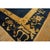 1920s Navy Ground Vase Deco Antique Chinese Peking Knotted Wool Rug 5' X 7' 7" For Sale - Image 9 of 9