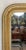 French Large Louis Philippe Arch Top Gilt Mirror (H 53 1/4 X W 38) For Sale - Image 3 of 12