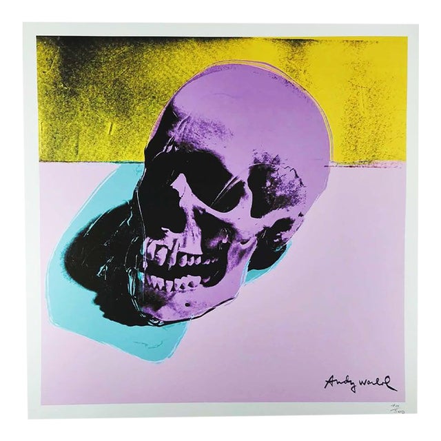 After Andy Warhol, Skull, Lithograph For Sale