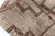 Tan Doris Leslie Blau Moroccan Vintage Geometric Tan With Brown Rug Reed And Leather For Sale - Image 8 of 8