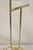 Brass Vintage Italian Maison Jansen Style Brass & Steel Rams Head Suit Clothing Valet For Sale - Image 8 of 11